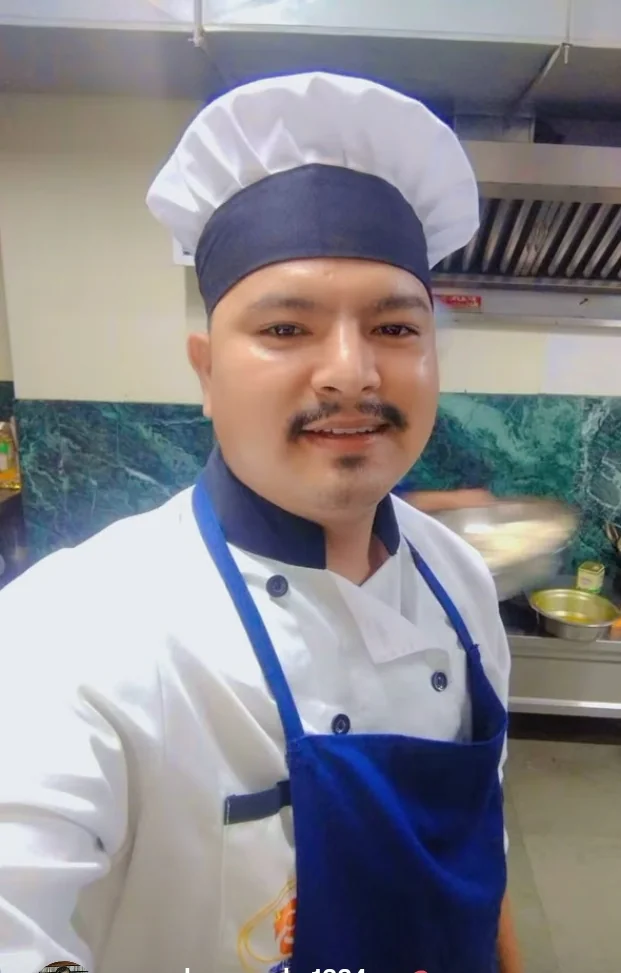 Sagar KC, Head Chef at Ganesham Fast Food